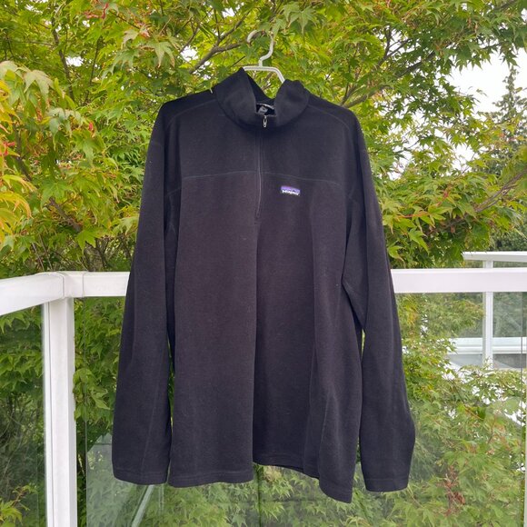 men's xxl black patagonia fleece - Picture 1 of 9
